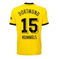 Borussia Dortmund Mats Hummels #15 Replica Home Shirt Ladies 2023-24 Short Sleeve